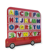 3D Educational Alphabet Travel Bus