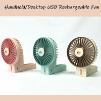 5608 Mini Handheld/Desktop USB Fan