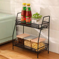 2 Layer Multi-Purpose Organizer Shelf