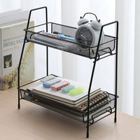 2 Layer Multi-Purpose Organizer Shelf