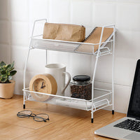 2 Layer Multi-Purpose Organizer Shelf